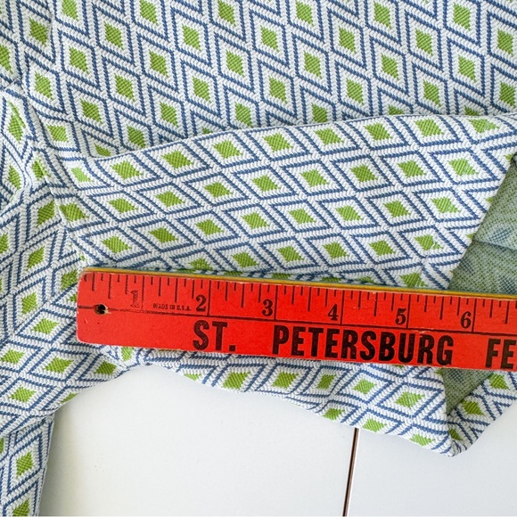 ST33LE Mens Knit Jeans Shorts SIZE 32 Slate Citrus Diamonds 6” - Picture 7 of 11